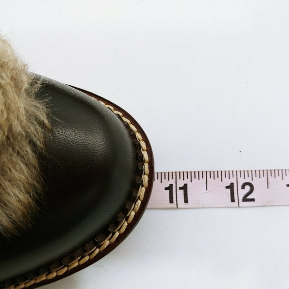Lands End 477938 Faux Fur Lined Cuff Boots 8.5B - Picture 6 of 10